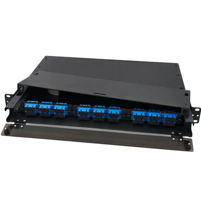 คุณภาพ  OS2 MPO MTP Patch Panels UPC Duplex LGX Adapter SC Fiber Patch Panel โรงงาน