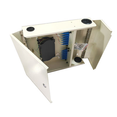 OEM Wall Mount Splice Enclosure FTTH Fiber Termination Unit 48 แกน
