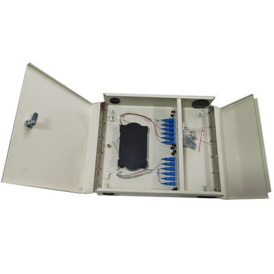 OEM Wall Mount Splice Enclosure FTTH Fiber Termination Unit 48 แกน