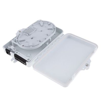 กล่องเทอร์มินัลไฟเบอร์ออปติก 6 พอร์ต SC APC/UPC SM SX PC+ABS สีเทาอ่อนสำหรับโทรคมนาคม