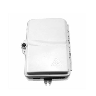 กล่องเทอร์มินัลไฟเบอร์ออปติก 6 พอร์ต SC APC/UPC SM SX PC+ABS สีเทาอ่อนสำหรับโทรคมนาคม