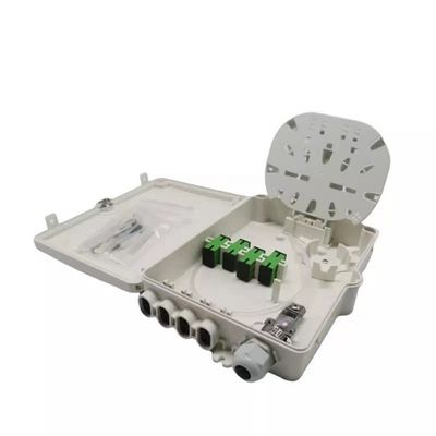 8Port Fiber Optic Terminal Box IP-66 Protection Level SM SC Wall Pole Mount
