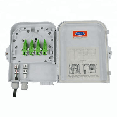 กล่องเทอร์มินัลไฟเบอร์ออปติก 8 พอร์ตในร่มกลางแจ้ง SC APC/UPC SM Simplex