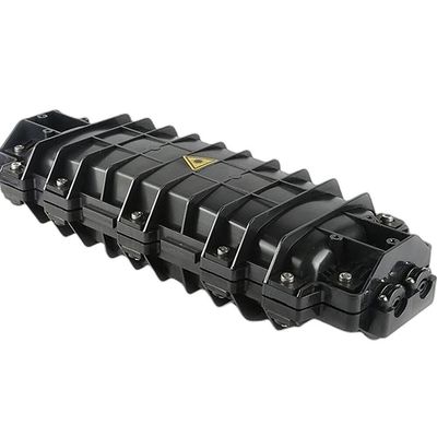 144 แกนปิดประกบกันสายเคเบิลใยแก้วนำแสงแนวนอน 2in 2out Inline Closure