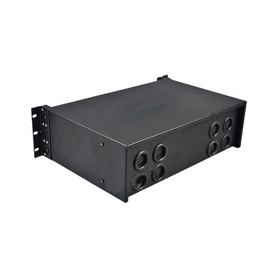 3u 3ru 19" ODF 96 ไฟเบอร์ออปติกแร็คติดตั้งตู้ลิ้นชักชนิดแผงแพทช์