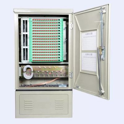 ตู้ไฟเบอร์ออปติก UPC APC SMC กล่องไฟเบอร์กลางแจ้ง 144 พอร์ต 144 แกน