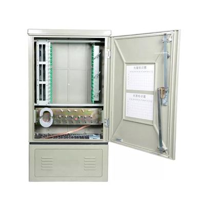 ตู้ไฟเบอร์ออปติก UPC APC SMC กล่องไฟเบอร์กลางแจ้ง 144 พอร์ต 144 แกน