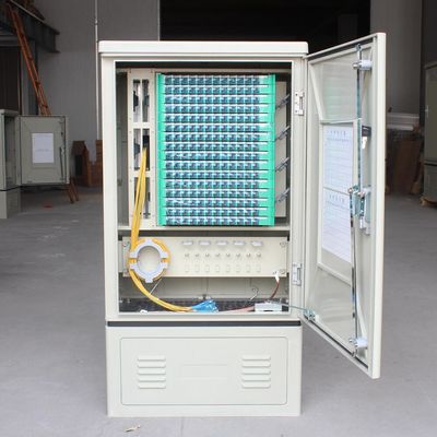 ตู้ไฟเบอร์ออปติก UPC APC SMC กล่องไฟเบอร์กลางแจ้ง 144 พอร์ต 144 แกน