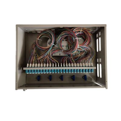 แผงแพทช์ไฟเบอร์ออปติก 3U แร็คเมาท์ 288Core LC Quad Swing Out Style