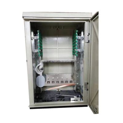 96 Core Outdoor Street Cabinet เสาติดตั้งตู้เชื่อมต่อ Optical Cross