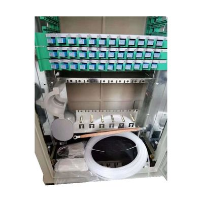 96 Core Outdoor Street Cabinet เสาติดตั้งตู้เชื่อมต่อ Optical Cross