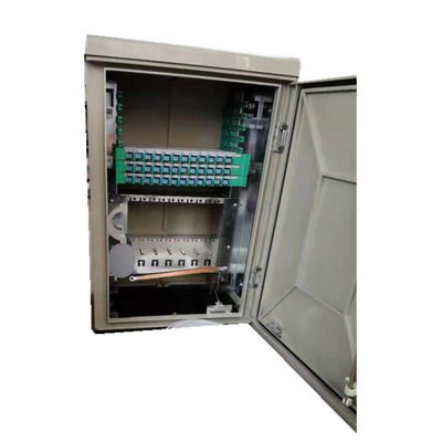 96 Core Outdoor Street Cabinet เสาติดตั้งตู้เชื่อมต่อ Optical Cross
