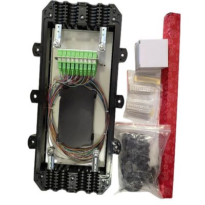 FOSC Fiber Optic Closure 4in 4out Optical Fiber Splice Enclosure
