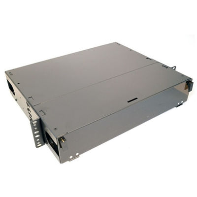 LGX 2U แร็คเมาท์ Fiber Enclosure 6 แผงอะแดปเตอร์ LC UPC Duplex 6 Slots 72F