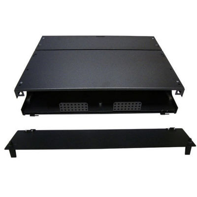 LGX 2U แร็คเมาท์ Fiber Enclosure 6 แผงอะแดปเตอร์ LC UPC Duplex 6 Slots 72F