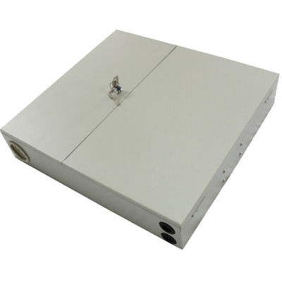แผงแพทช์ไฟเบอร์ออปติก FTTH ติดผนัง 48core FC / LC / SC / ST