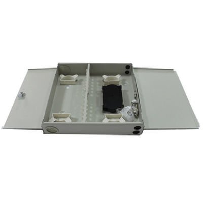 แผงแพทช์ไฟเบอร์ออปติก FTTH ติดผนัง 48core FC / LC / SC / ST