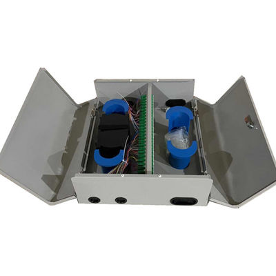 แผงแพทช์ไฟเบอร์ออปติก FTTH ติดผนัง 48core FC / LC / SC / ST