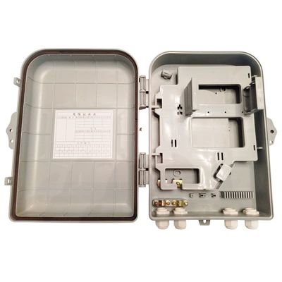 แยกไฟเบอร์ออปติกกันน้ำ 1x16 ปลั๊กแยก IP66 ABS PLC