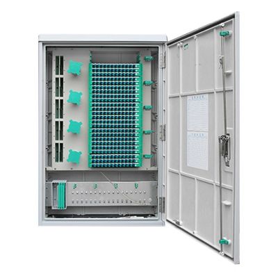 SMC Fiber Cross Connect Street Cabinet FTTH Metal 288core กล่อง FDT