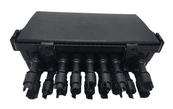 FTTB กล่องต่อสายไฟเบอร์ออปติกกันน้ำ SC IP68 2 IN 2OUT 48Core 16Port
