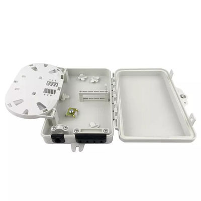 กล่องเทอร์มินัลไฟเบอร์ออปติก 4 พอร์ต SC Simplex SM สายสีขาวกันน้ำ IP-66