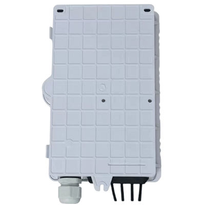 กล่องเทอร์มินัลไฟเบอร์ออปติก 4 พอร์ต SC UPC SX SM สีขาว IP66 สำหรับโทรคมนาคม