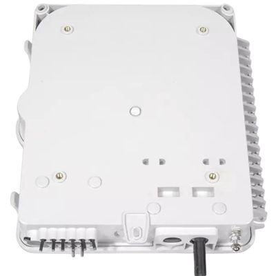 กล่องเทอร์มินอลไฟเบอร์ออปติก 12 พอร์ต SC/LC/ST/FC IP-66 UPC/APC สีเทาอ่อน FTTH