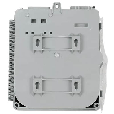 กล่องเทอร์มินอลไฟเบอร์ออปติก 12 พอร์ต SC/LC/ST/FC IP-66 UPC/APC สีเทาอ่อน FTTH