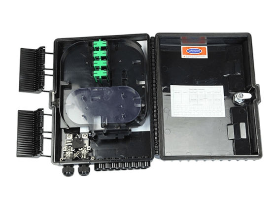 กล่องเทอร์มินัลไฟเบอร์ออปติก 16 พอร์ต SC/LC/ST/FC LGX PLC SM/MM ติดผนัง
