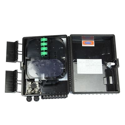 กล่องเทอร์มินัลไฟเบอร์ออปติก 16 พอร์ต SC/LC/ST/FC LGX PLC SM/MM ติดผนัง