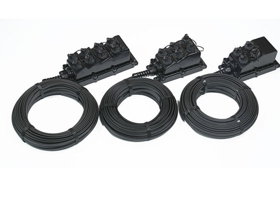 MST กล่องใส่สายเคเบิลกลางแจ้ง SST 6 Fiber กล่องเทอร์มินัล FTTH