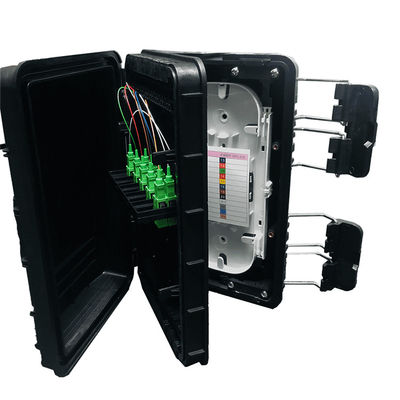 8Core 16Core กล่องเทอร์มินัลไฟเบอร์ออปติก FC / LC PLC Splitter Box IP65