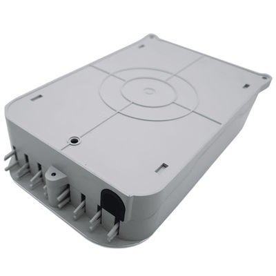 16Core Splitter กล่องกระจาย FTTH UPC / APC Wall Mount สีเทาอ่อน