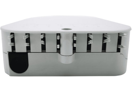 16Core Splitter กล่องกระจาย FTTH UPC / APC Wall Mount สีเทาอ่อน