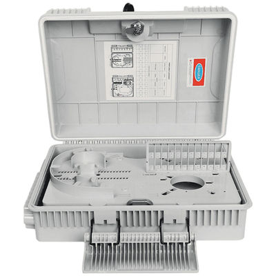 กล่องแยกไฟเบอร์ออปติก FTTB OM1 LGX PLC 1x16 Splitter 24Core