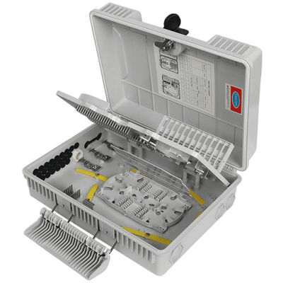 กล่องแยกไฟเบอร์ออปติก FTTB OM1 LGX PLC 1x16 Splitter 24Core