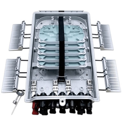 กล่องเทอร์มินัลใยแก้วนำแสง 120F เสริมอะแดปเตอร์ 1x8 ตัวแยกแสง IP65