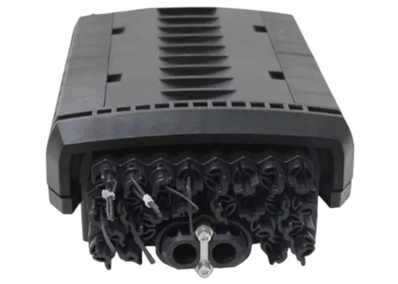 กล่องเลิกจ้างไฟเบอร์ FTTB 24 พอร์ตติดผนังสีดำ IP68 OM1 96Core
