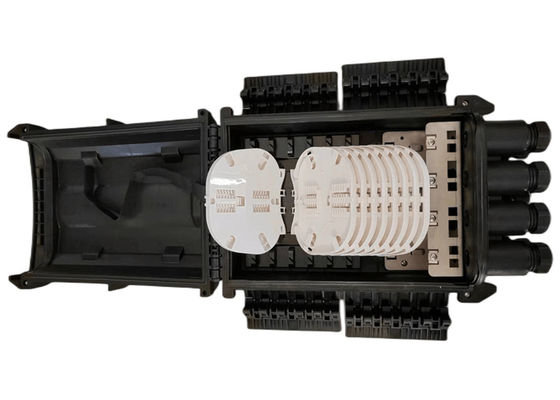 FTTH กล่องเลิกจ้างไฟเบอร์ติดผนัง 288Cores กล่องติดเสา IP68