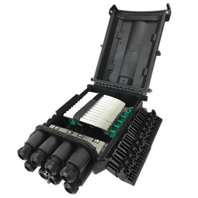 FTTH กล่องเลิกจ้างไฟเบอร์ติดผนัง 288Cores กล่องติดเสา IP68