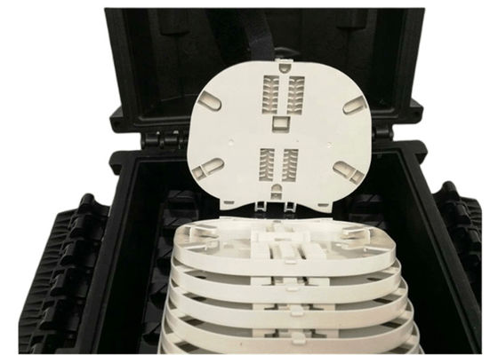 FTTH กล่องเลิกจ้างไฟเบอร์ติดผนัง 288Cores กล่องติดเสา IP68