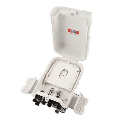 กล่องสิ้นสุดไฟเบอร์ ABS PLC 8 พอร์ต กล่องใส่ขั้วต่อออปติคัลสีเทา IP65