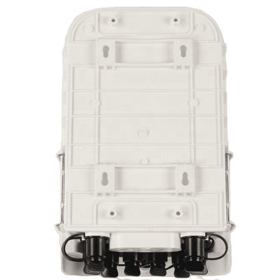 กล่องสิ้นสุดไฟเบอร์ ABS PLC 8 พอร์ต กล่องใส่ขั้วต่อออปติคัลสีเทา IP65
