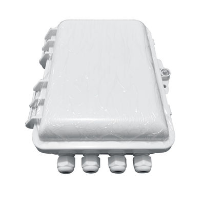 SC 1x8 PLC กล่องแยกไฟเบอร์ออปติก IP65 12Cores ติดผนัง