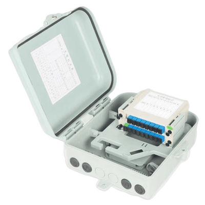 ในร่ม / กลางแจ้ง LGX PLC Splitter Fiber 1x16 กล่องแยกออปติก