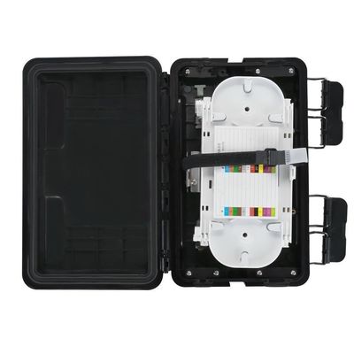 การปิดประกบกันไฟเบอร์ออปติก ABS 2In 2Out ข้อต่อสายเคเบิลแนวนอน