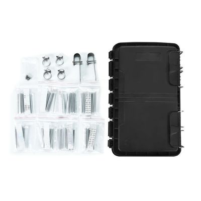การปิดประกบกันไฟเบอร์ออปติก ABS 2In 2Out ข้อต่อสายเคเบิลแนวนอน