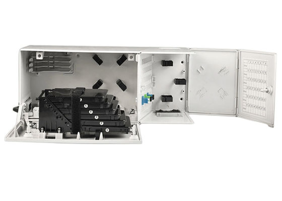 48 Core Fiber Termination Box อะแดปเตอร์ SCAPC Ethernet Terminal Box 48 Splices