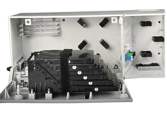 48 Core Fiber Termination Box อะแดปเตอร์ SCAPC Ethernet Terminal Box 48 Splices